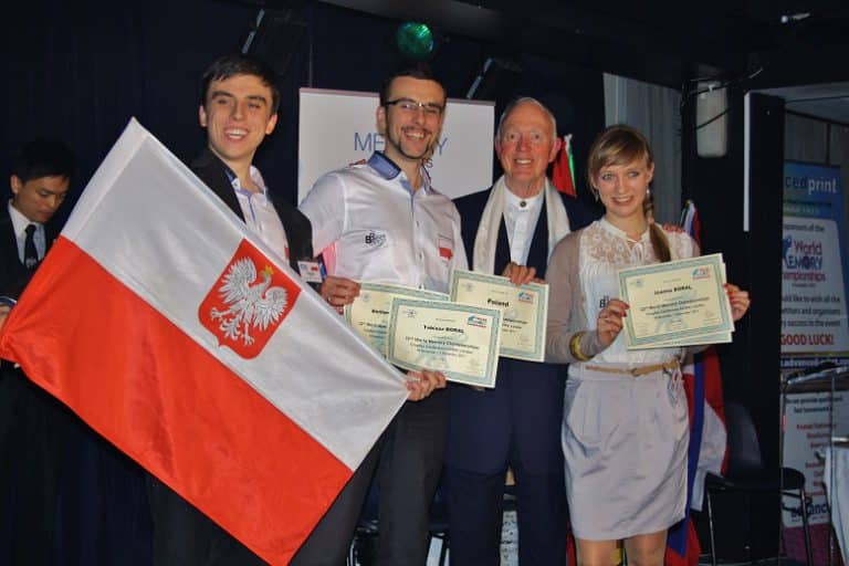 Zespół Best Brain na międzynarodowych zawodach pamięci w Wielkiej Brytanii